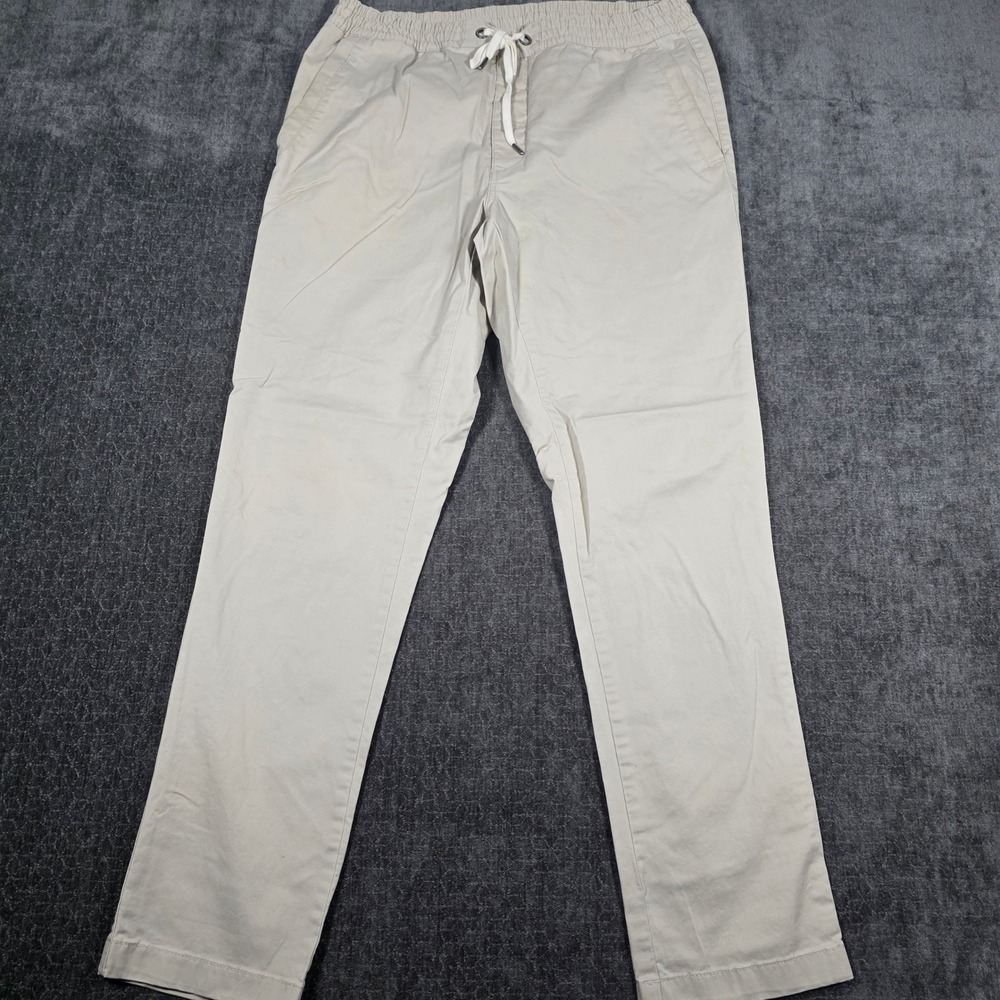 Polo Ralph Lauren Mens Classic Fit Jogger Pants Tan Khaki Size M Drawstring Pant